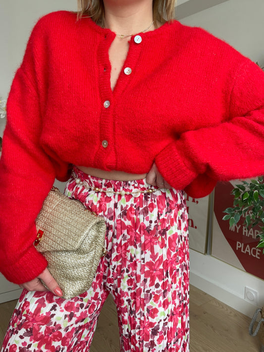 Gilet rouge IRENE
