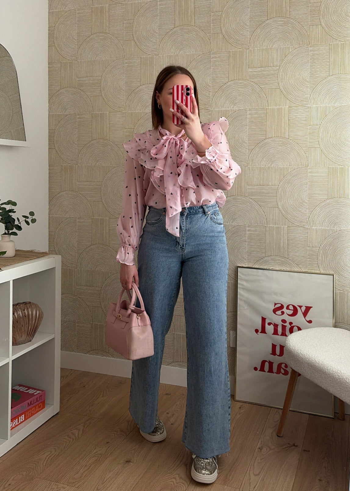 Blouse à coeurs - KAYLIA