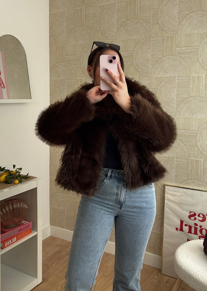 Veste fausse fourrure - ISMA