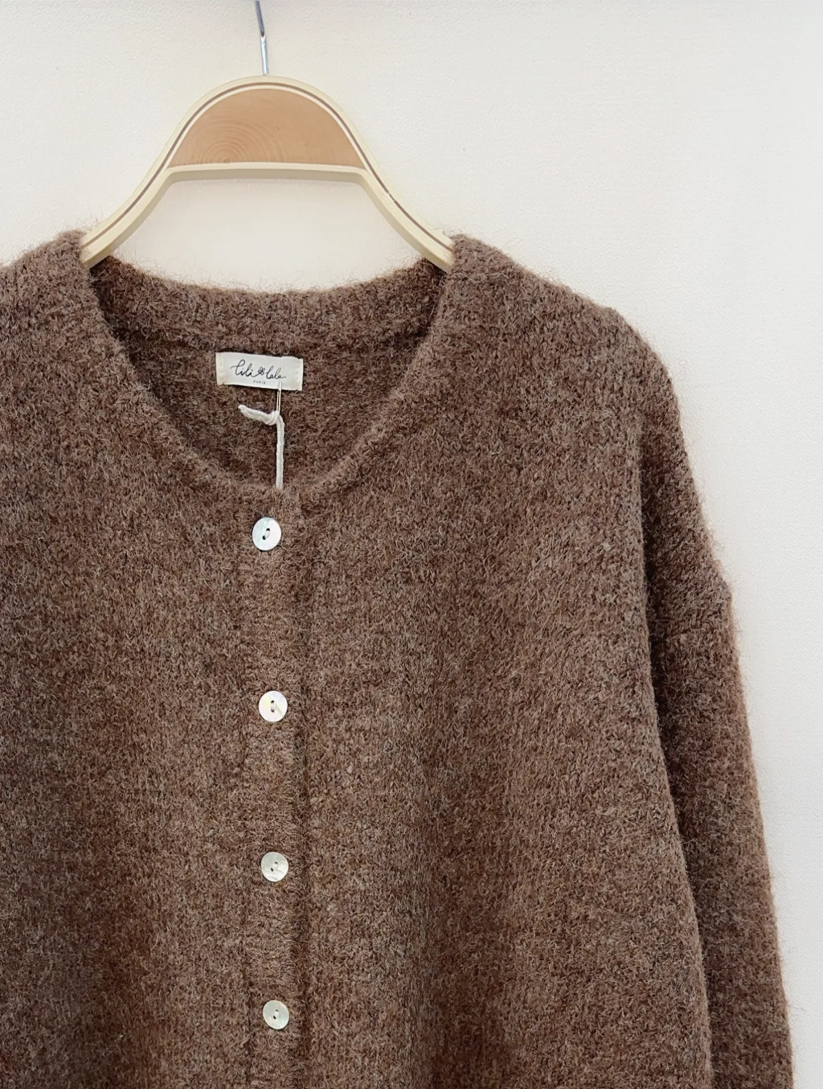 Gilet noisette - IRÈNE