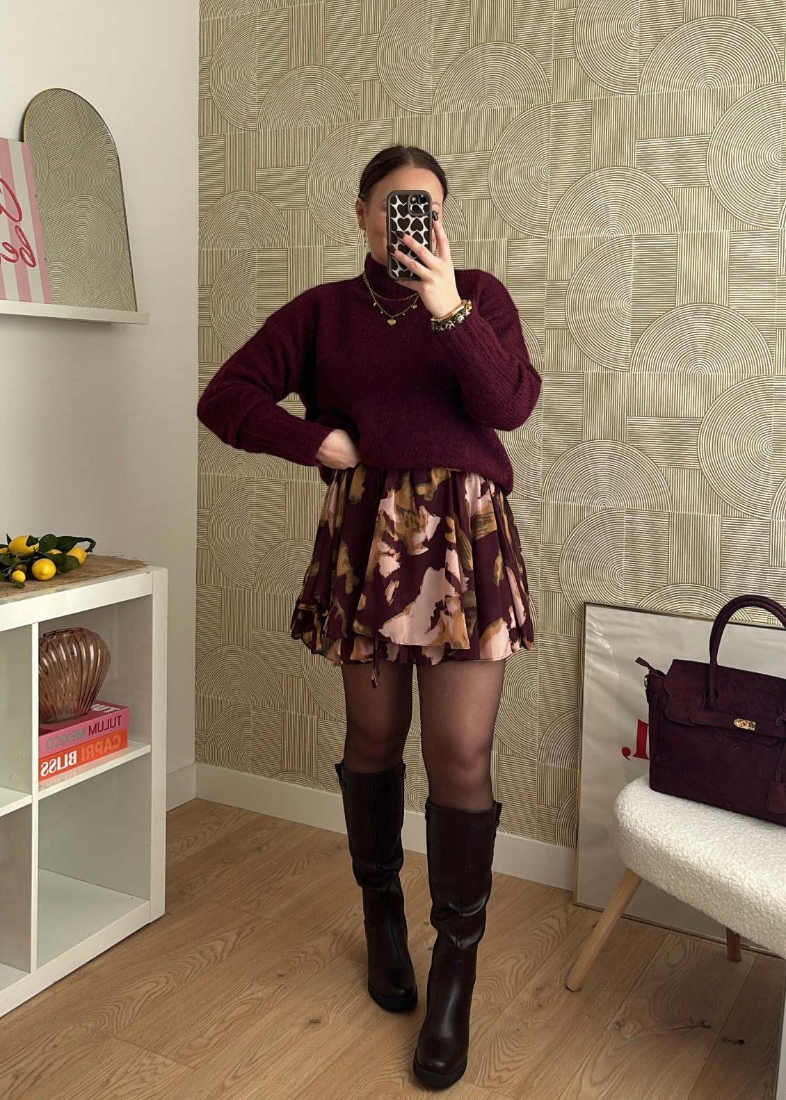 Pull burgundy - HELPA