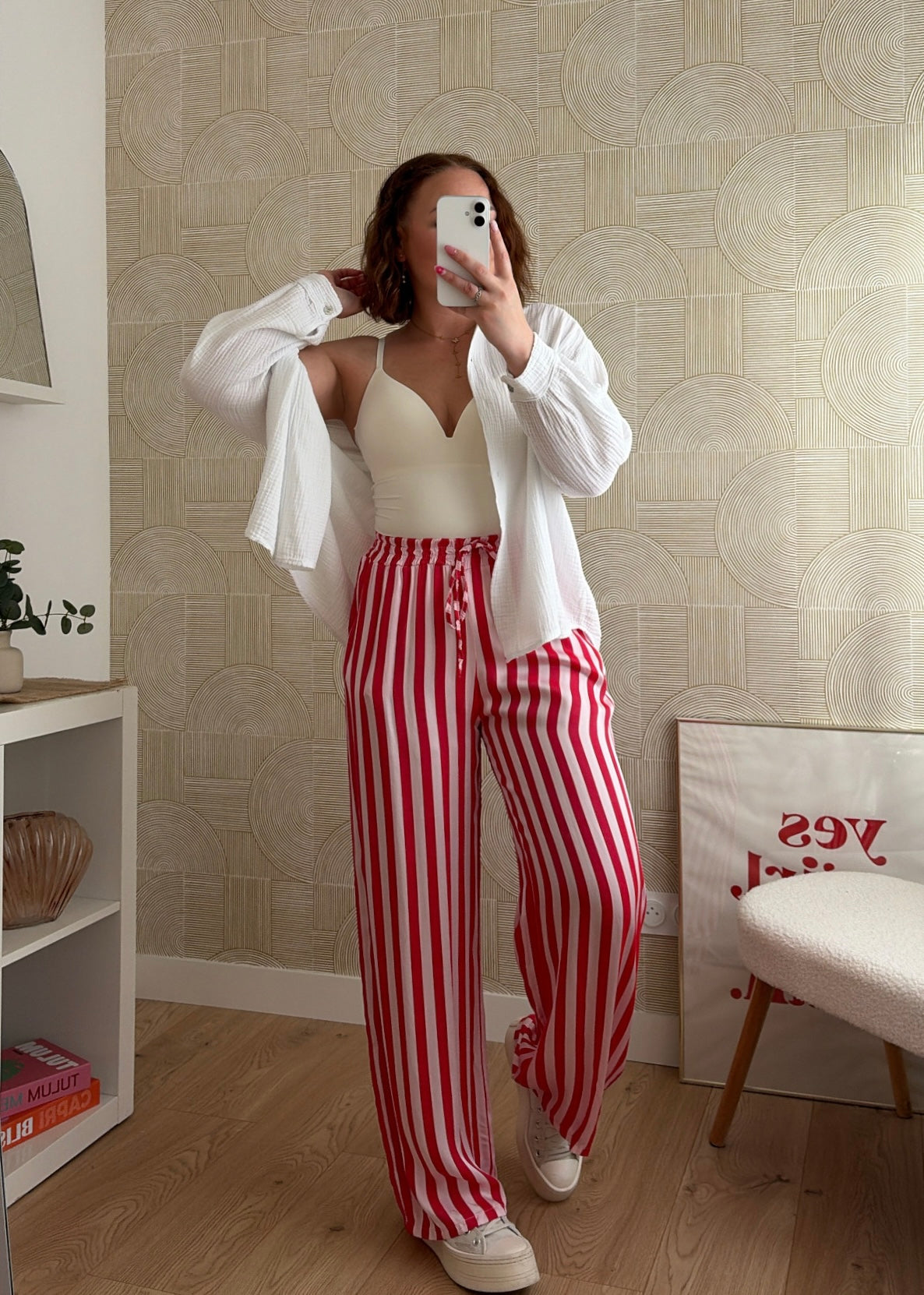 Pantalon à rayures R&R - HOLLY