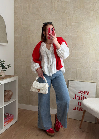 Blouse blanche - ROMANCIA