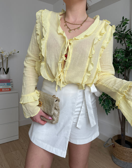 Blouse jaune BLAIR