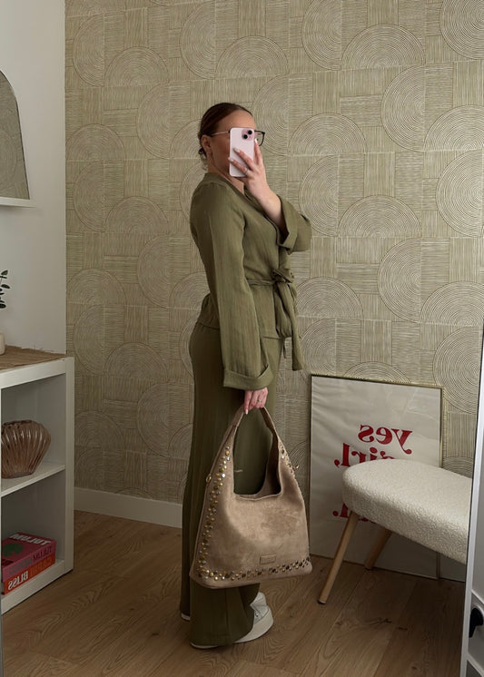 Ensemble fluide kaki - MORAH