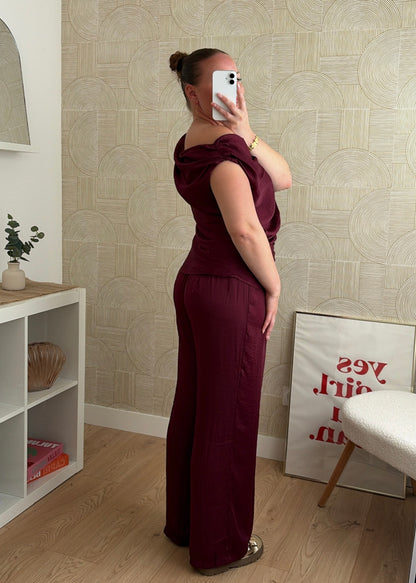 Ensemble bordeaux - CHIARA