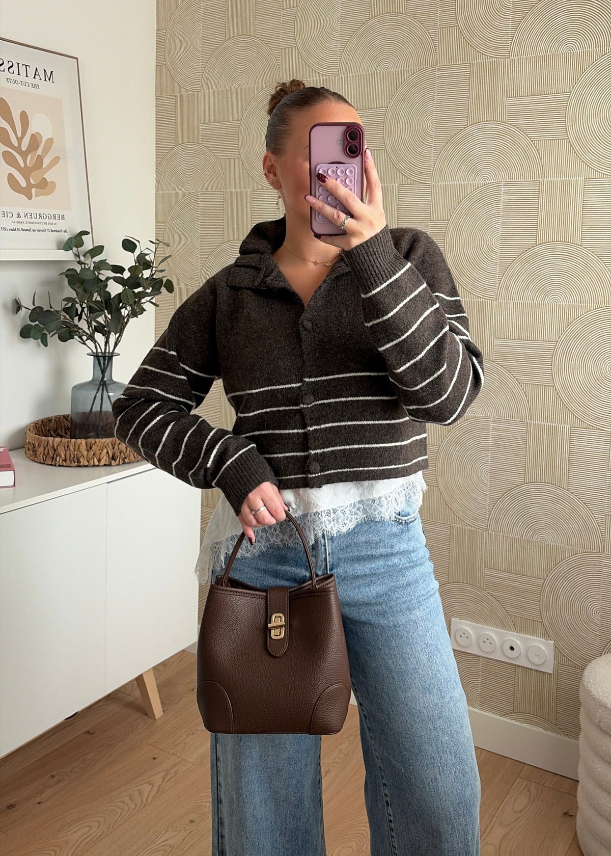 Gilet choco - CLARA