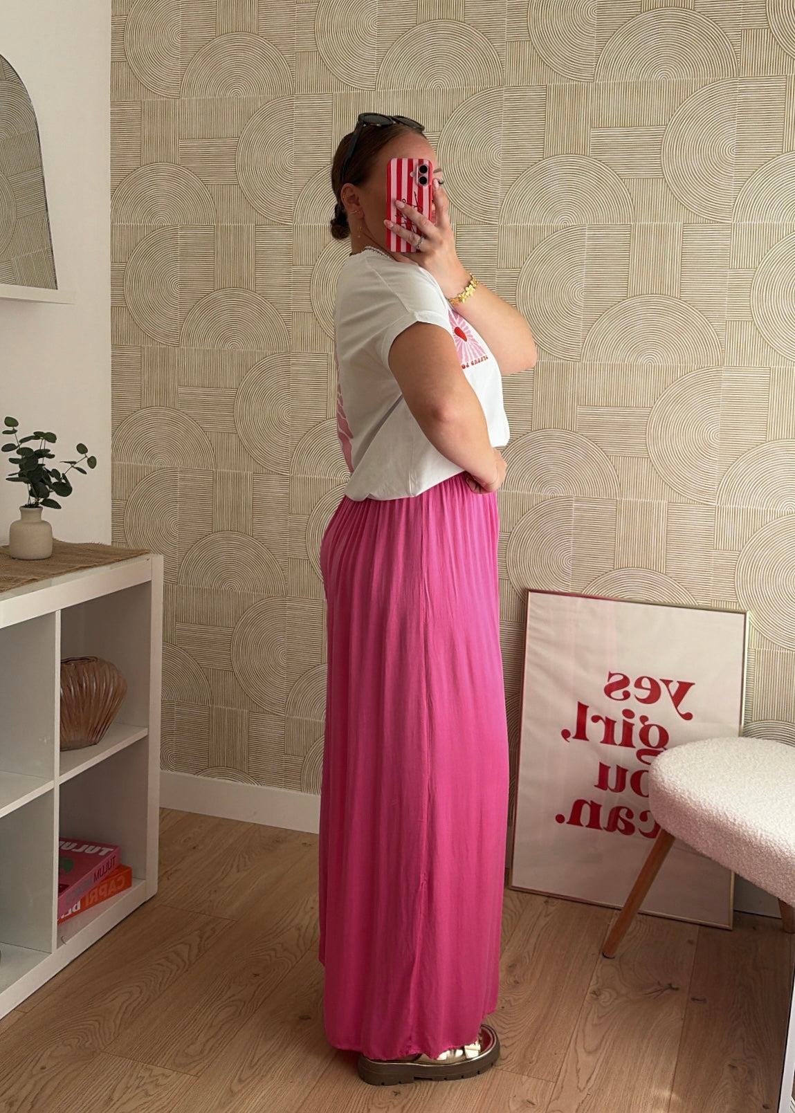 Pantalon fuchsia - PADDY
