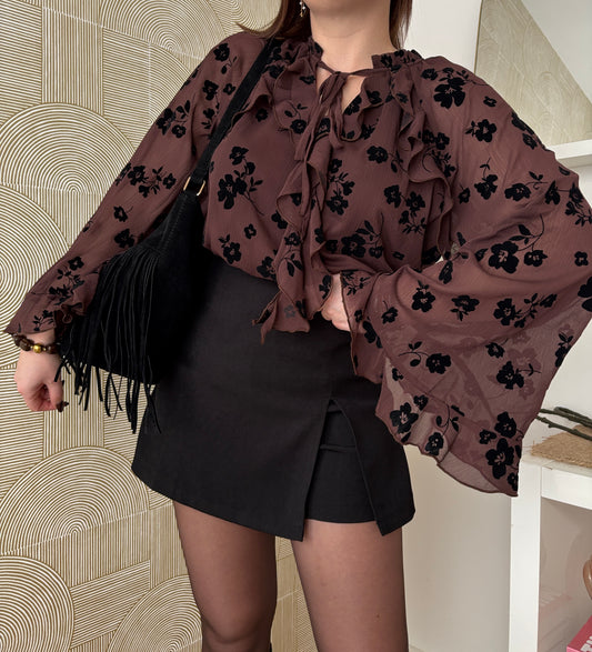 Blouse à motif - FAYA