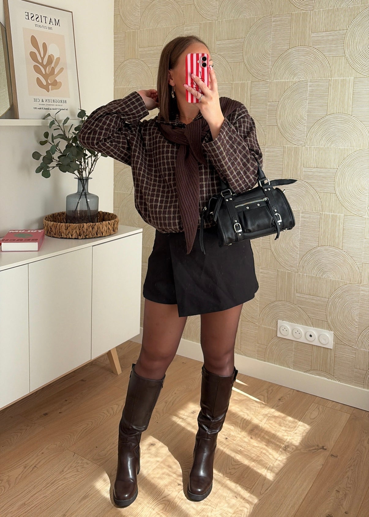 Veste à carreaux - NOVIA