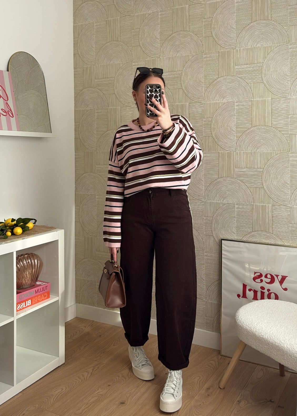 Jeans ballon choco - DIM