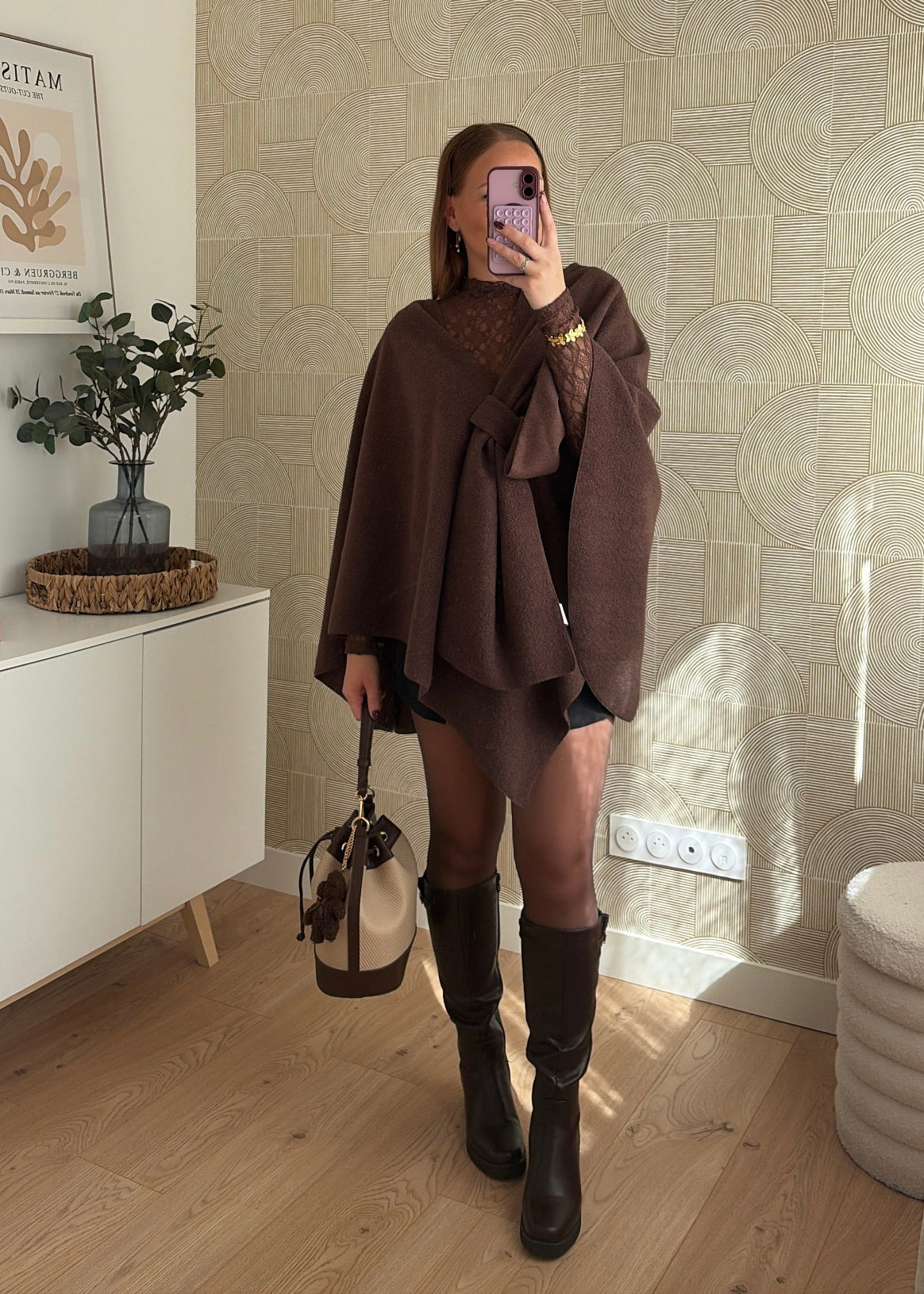 Poncho choco - NATE