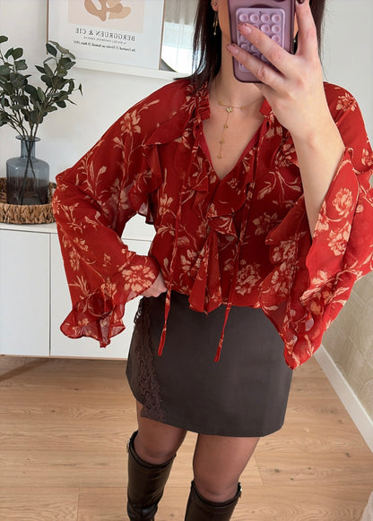 Blouse à fleurs - CORAYA