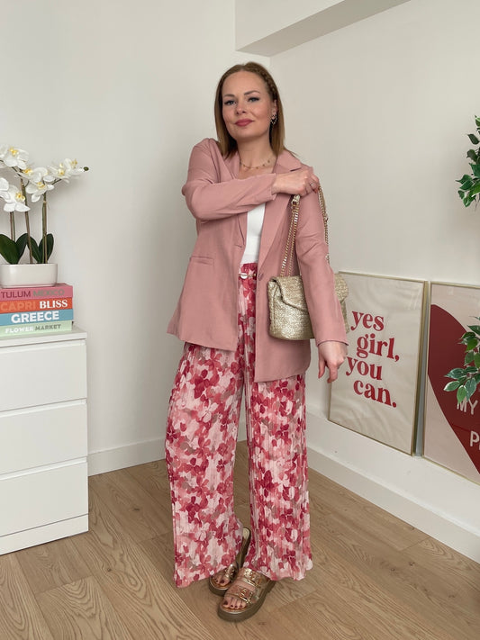 Blazer vieux rose SARAH