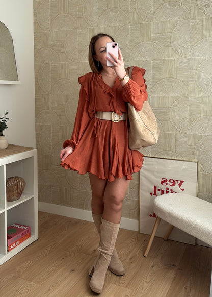 Robe terracotta - SUNNY