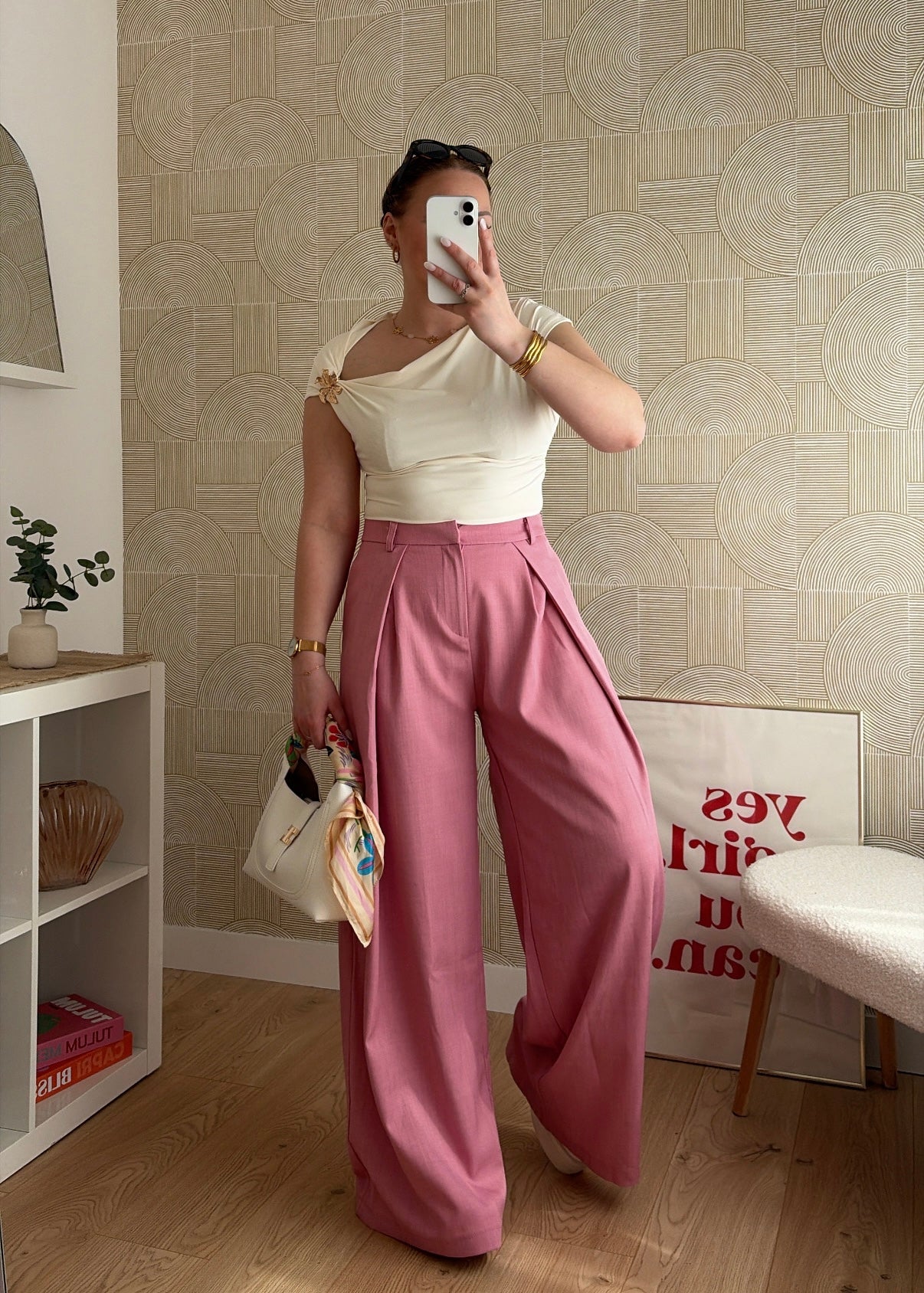 Pantalon rose - AMPLE