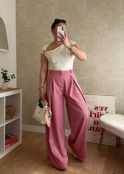Pantalon rose - AMPLE