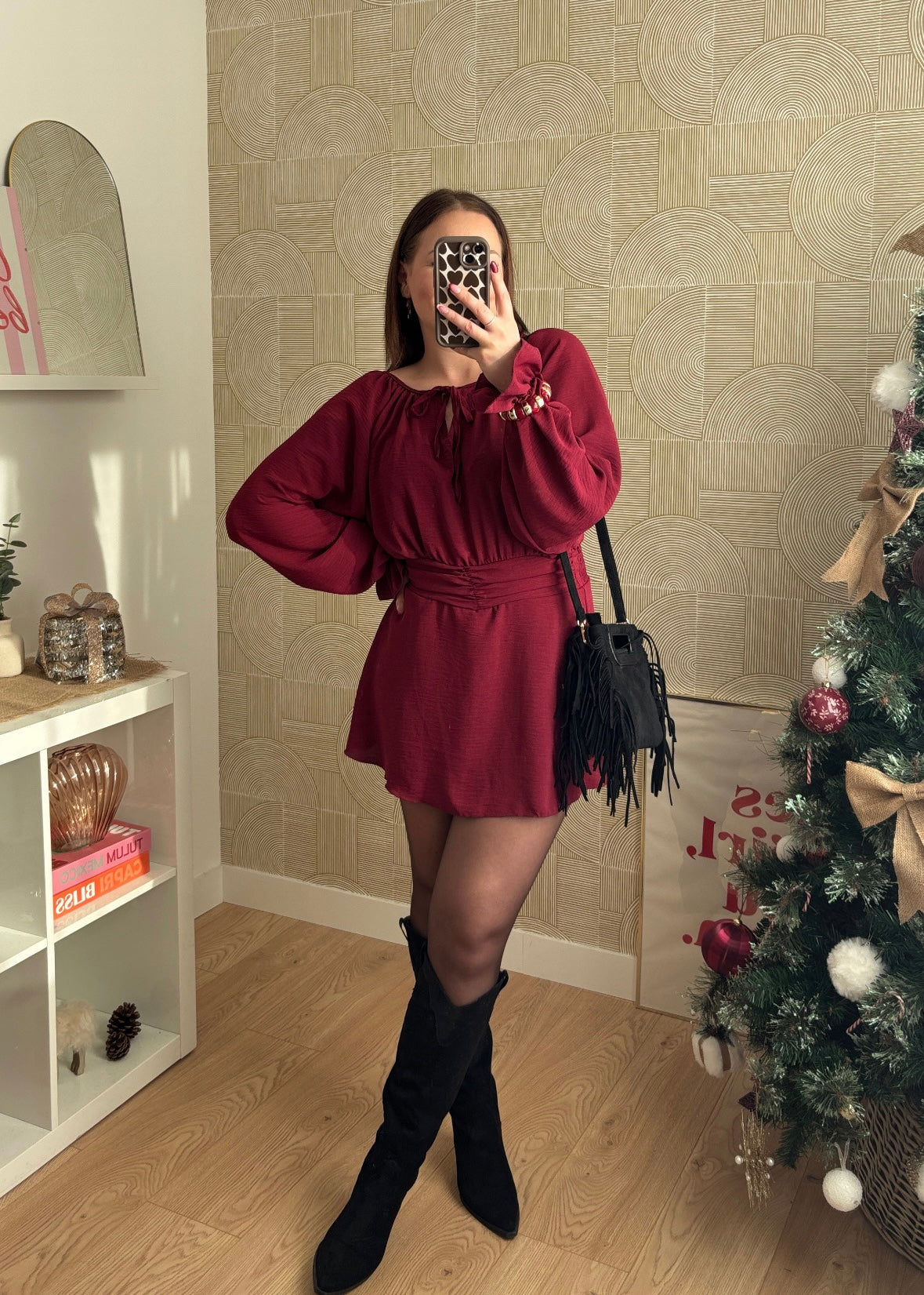 Combinaison bordeaux - ALBA