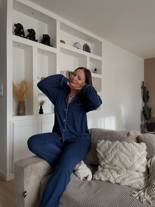 Ensemble de pyjama marine - ROSY