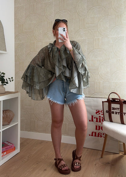 Blouse kaki - BANDANA