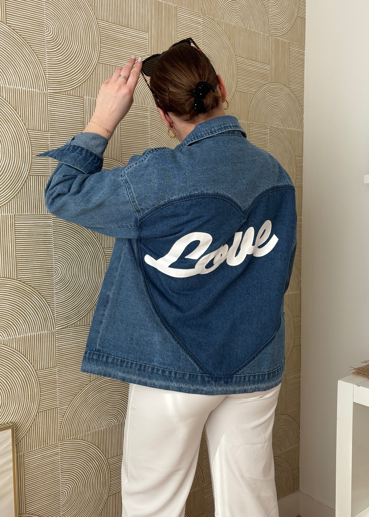 Veste denim - LOVE