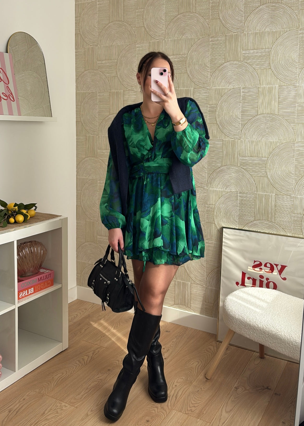 Robe à motif - LESLA