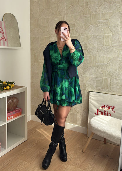 Robe à motif - LESLA