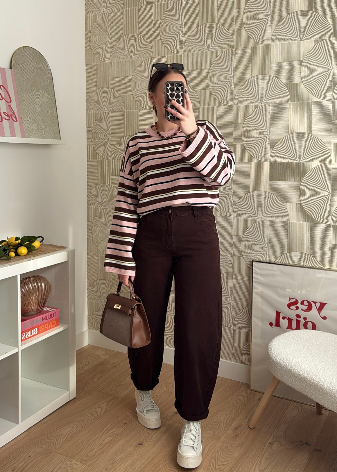 Jeans ballon choco - DIM