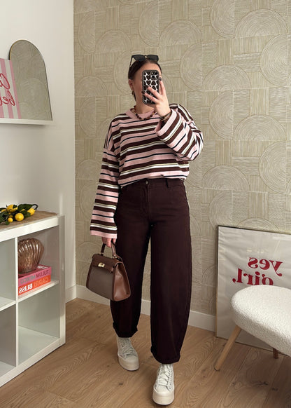 Jeans ballon choco - DIM