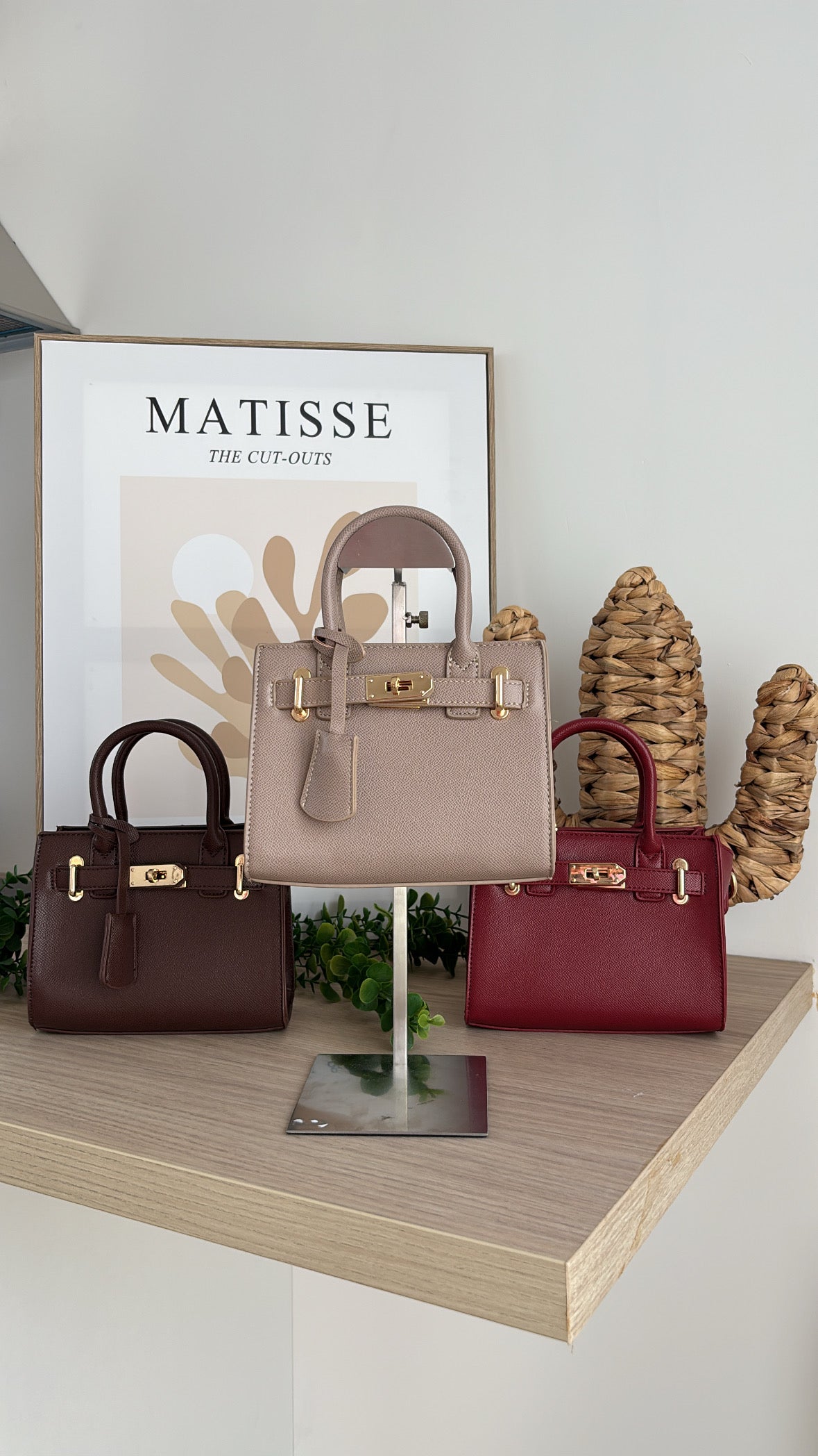 Sac à main - BURGUNDY