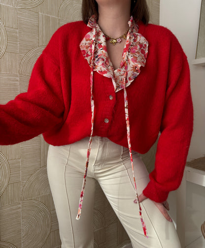 Gilet rouge - MOLLIE