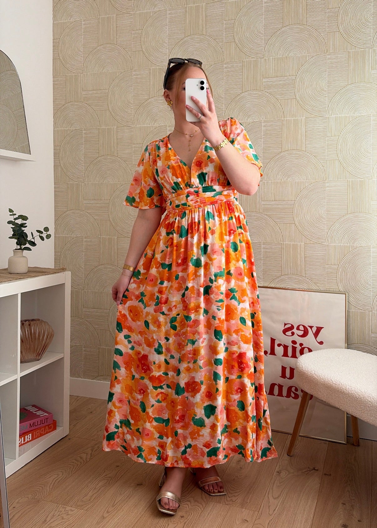 Robe longue - NARANJA