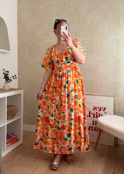Robe longue - NARANJA