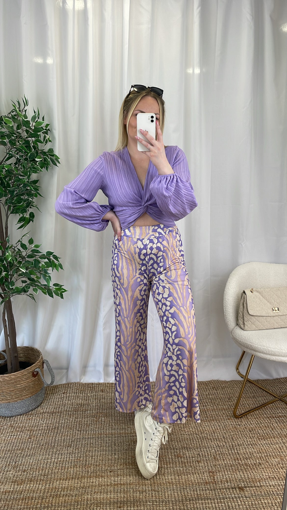 Pantalon lilas - SUMMER