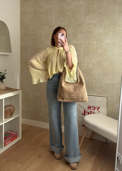 Blouse jaune - EVY