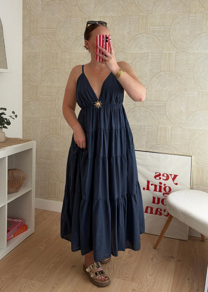 Robe longue navy - SUNNY