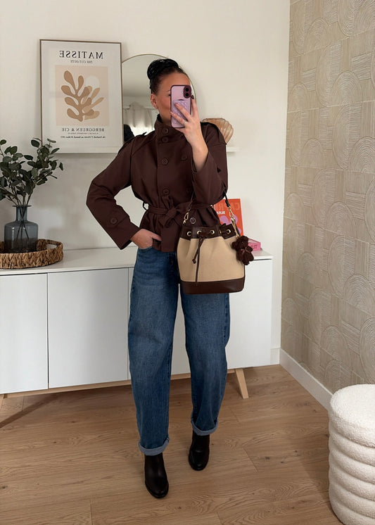 Trench choco - ALIX