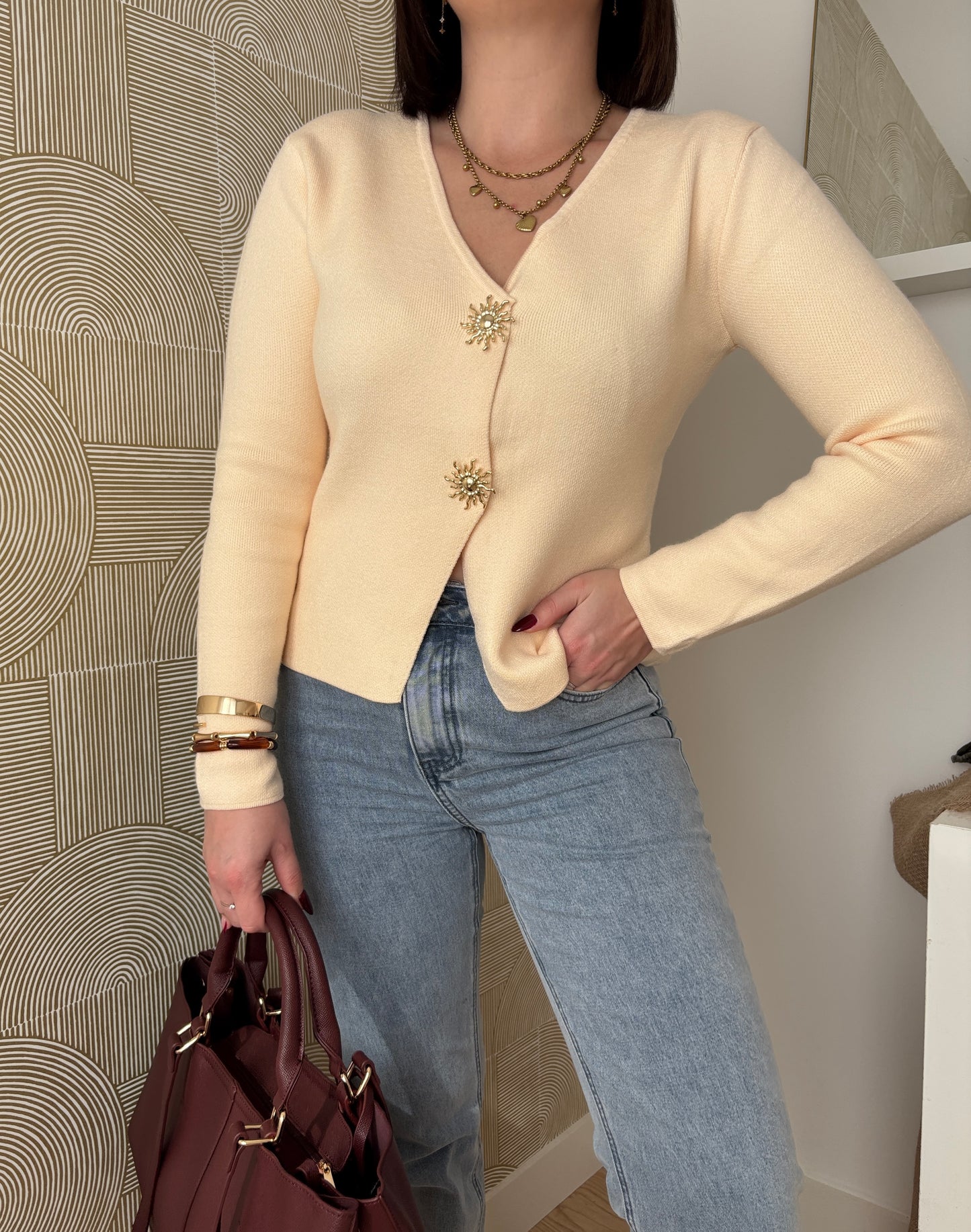 Gilet beige - SUNLIGHT