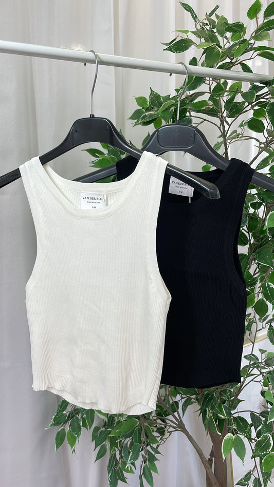 Tops blanc / noir HERRIA