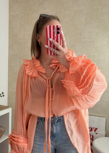Blouse fluide - SALMON