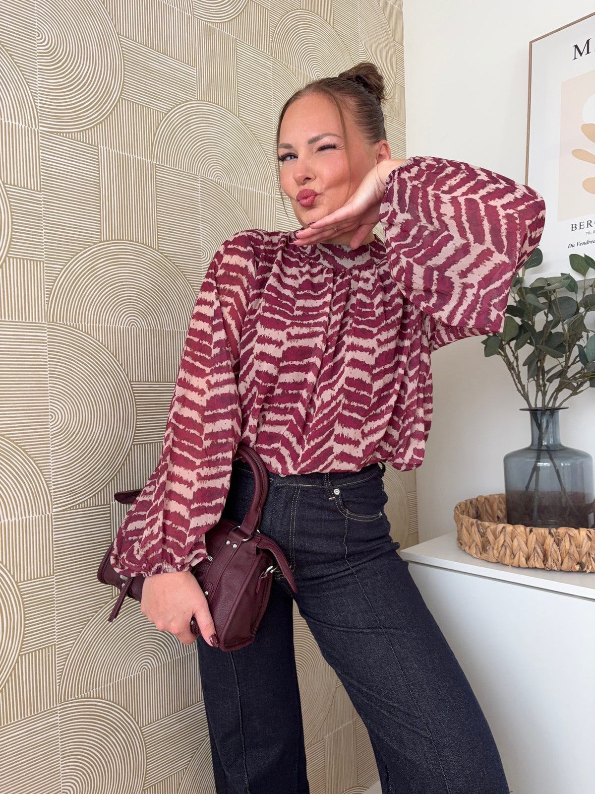 Blouse zébrée - SHAY