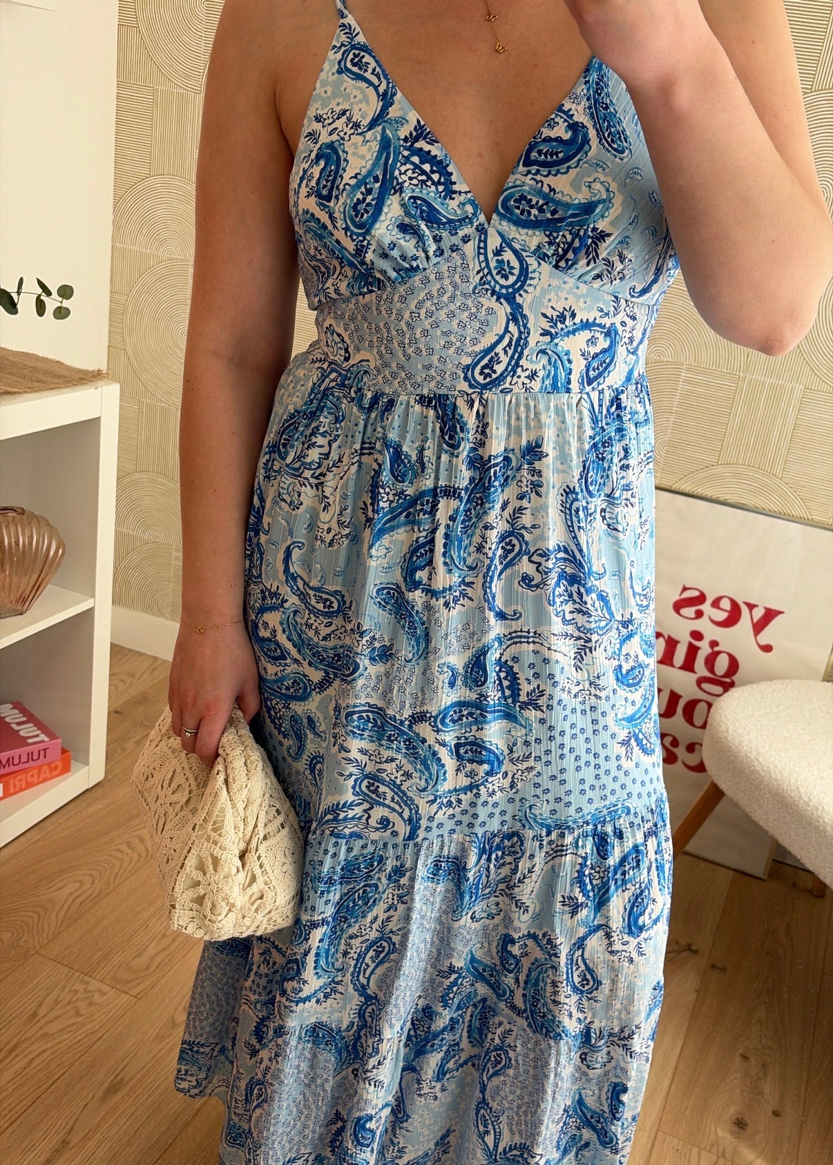 Robe longue bohème - AZURA
