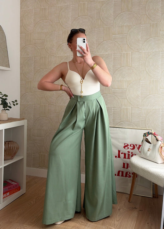 Pantalon vert d'eau - SCRATCH