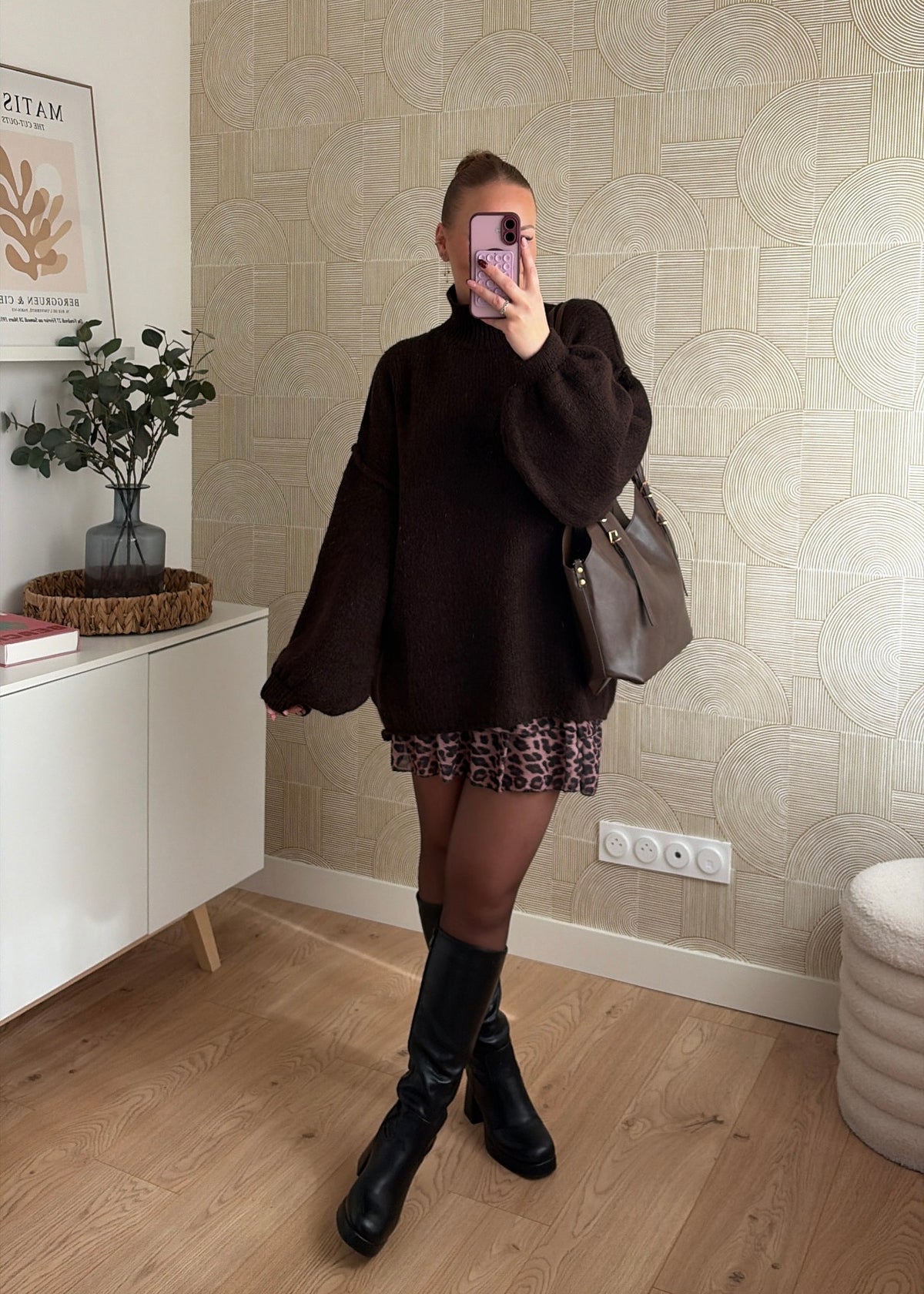 Pull oversize choco - INÈS