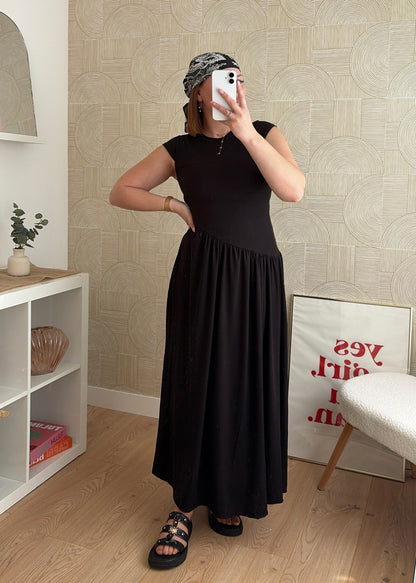 Robe longue noire - HARMONY