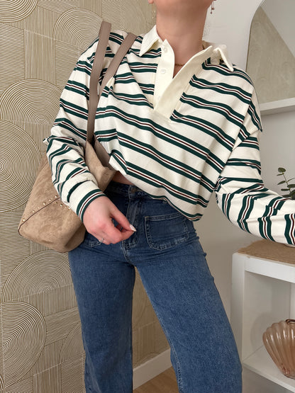 Polo à rayures - GOLF