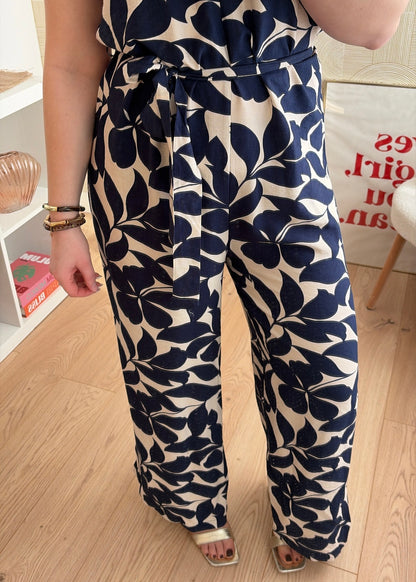Combinaison bleu marine - MAYLIE