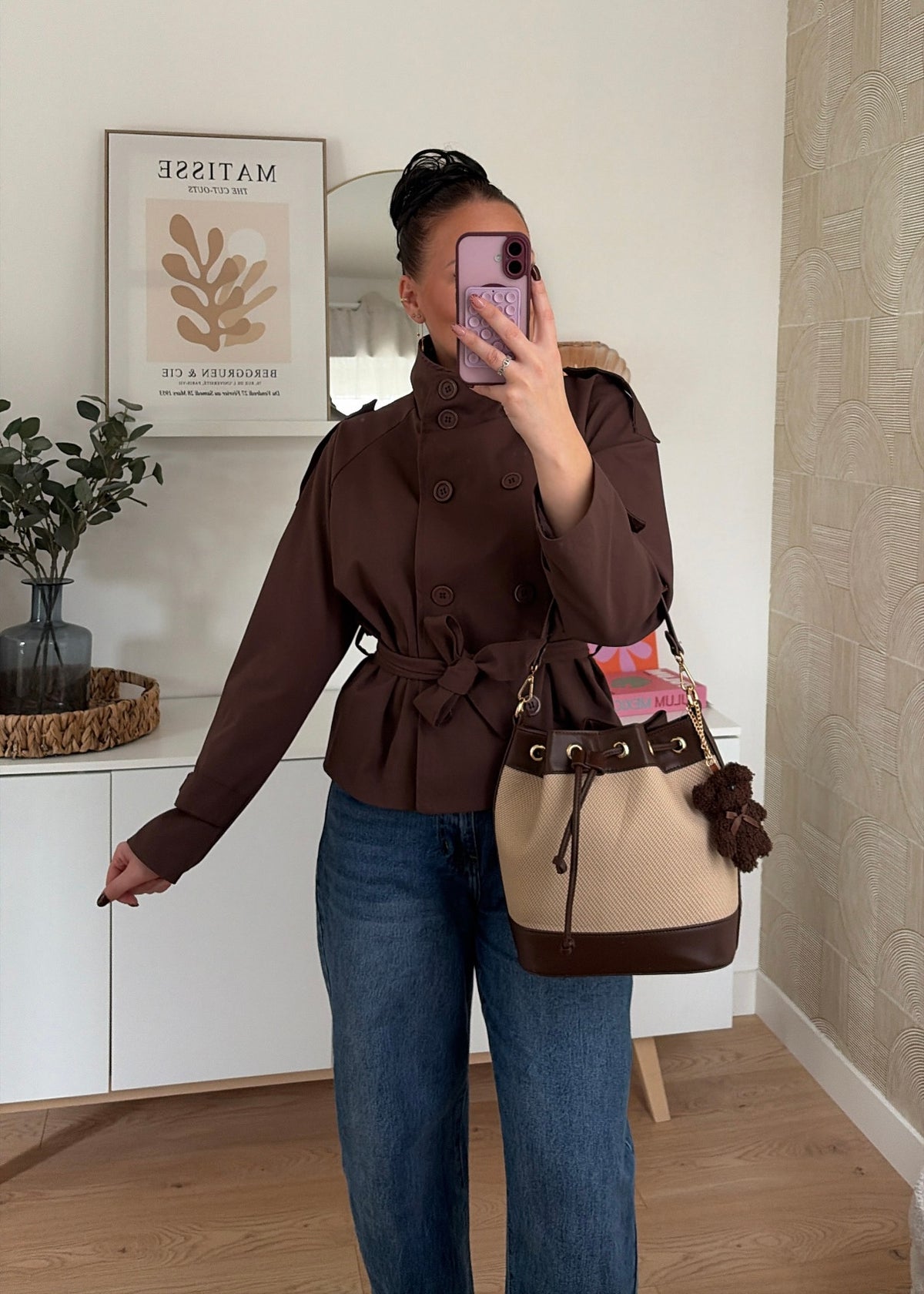Trench choco - ALIX