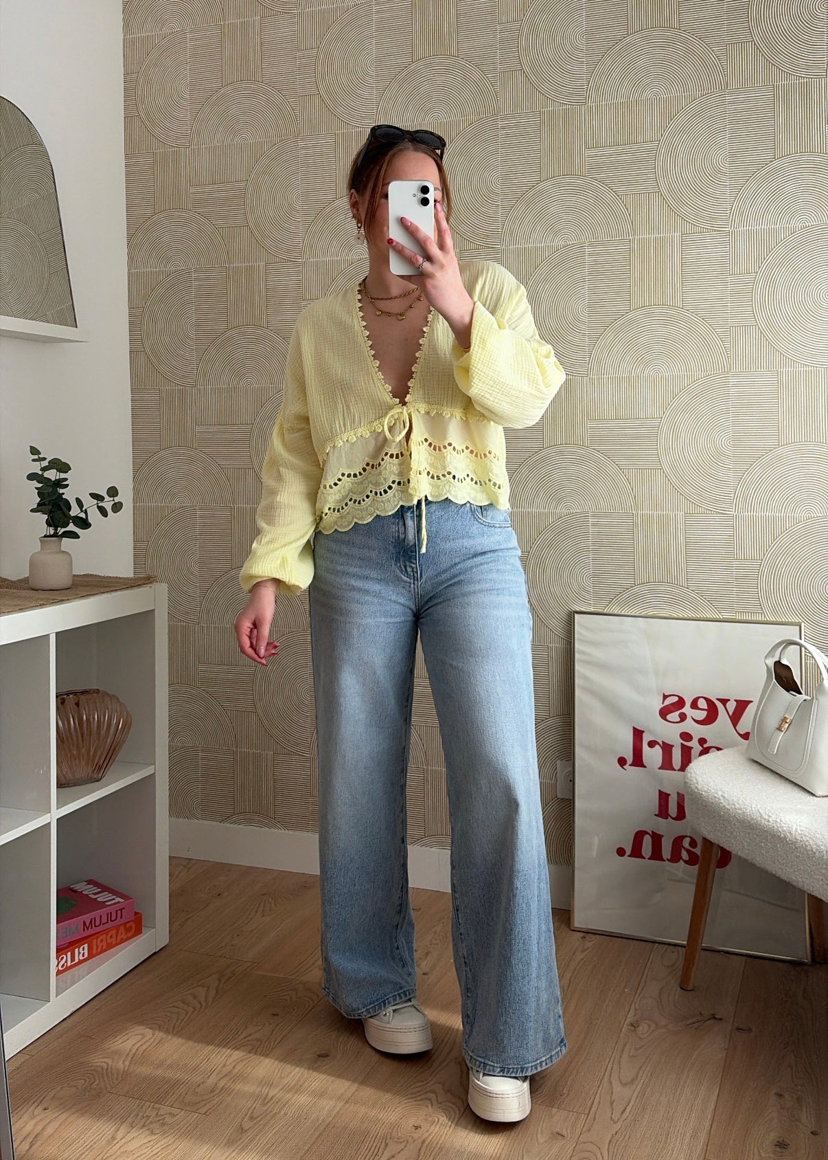 Blouse jaune - ESMERALDA