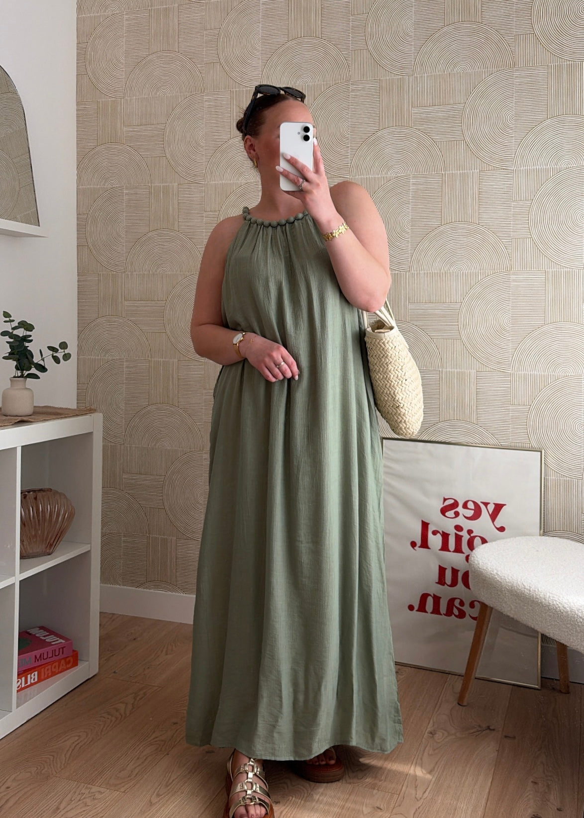 Robe vert d'eau - AMPLE